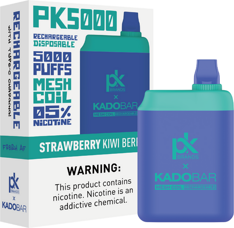 Kadobar PK5000 Strawberry Kiwi Berry 5% 5000 Puff