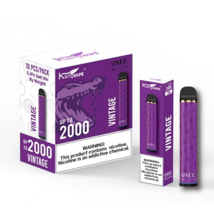 vintage flavor vape Kang Vape Vintage Grape Ice 5% 2000 Puff – HABITS