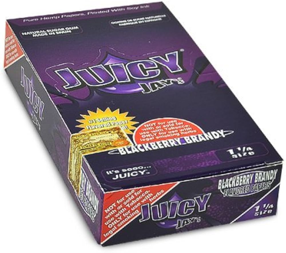 Juicy Jay's Blackberry Brandy 1.25 Paper