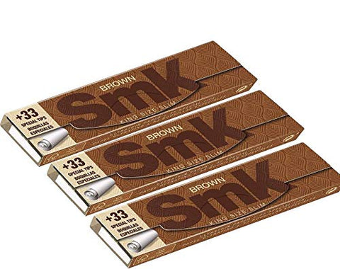 SMK King size Slim brown Paper