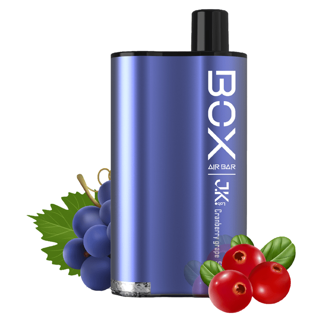 Air Bar Box Cranberry Grape 5% 3000 Puff HABITS Air Bar Box Cranberry Grape 5% 3000 Puff HABITS