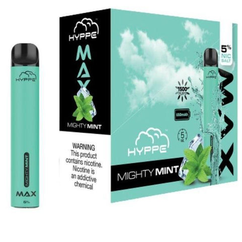 Hyppe Max Mighty Mint 5% 1500 Puff