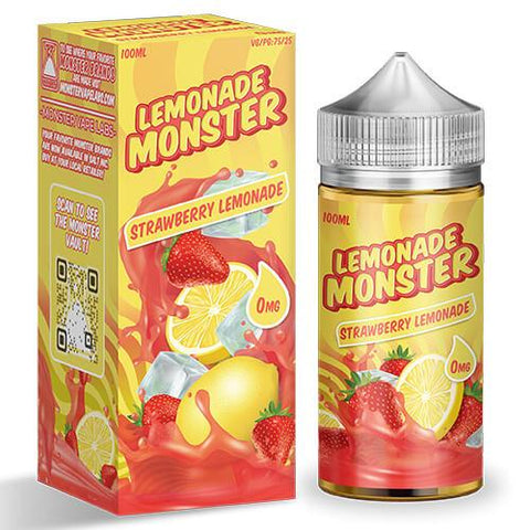 Lemon Monster - Strawberry Lemonade 100ml