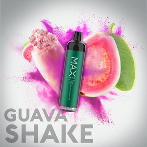 Air Bar Max Guava Shake 5% 2000 Puff HABITS Air Bar Max Guava Shake 5% 2000 Puff HABITS
