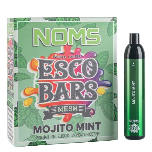 Noms X Escobar Mojito Mint 5% 4000 Puff HABITS Noms X Escobar Mojito Mint 5% 4000 Puff HABITS
