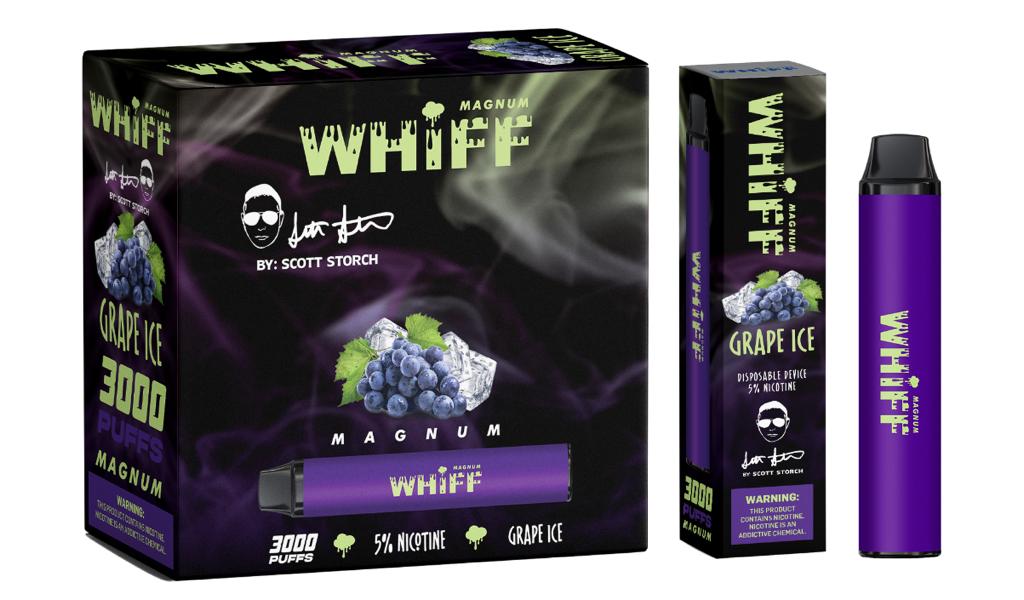 Whiff Grape Ice 5% 3000 Puff HABITS Whiff Grape Ice 5% 3000 Puff HABITS
