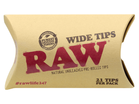 Raw Tips 21per Book