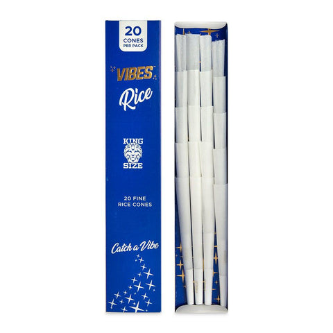 Vibes Rice 20Ct King Size Cones