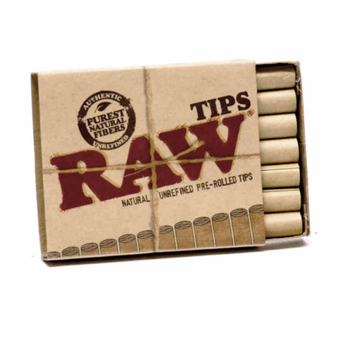 Raw Pre Rolled Tips 21ct