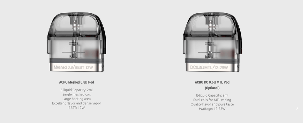 Smok Acro Pod 0.6/0.8ohm