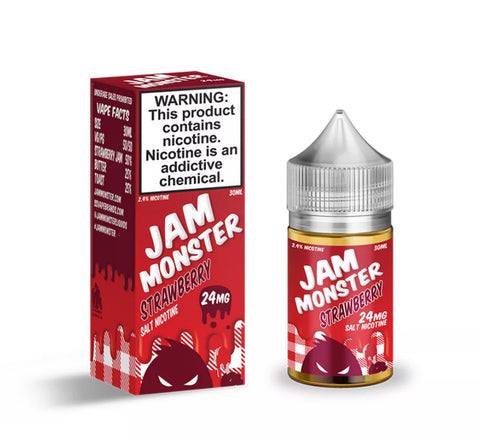 Jam Monster Strawberry 30ml Salt