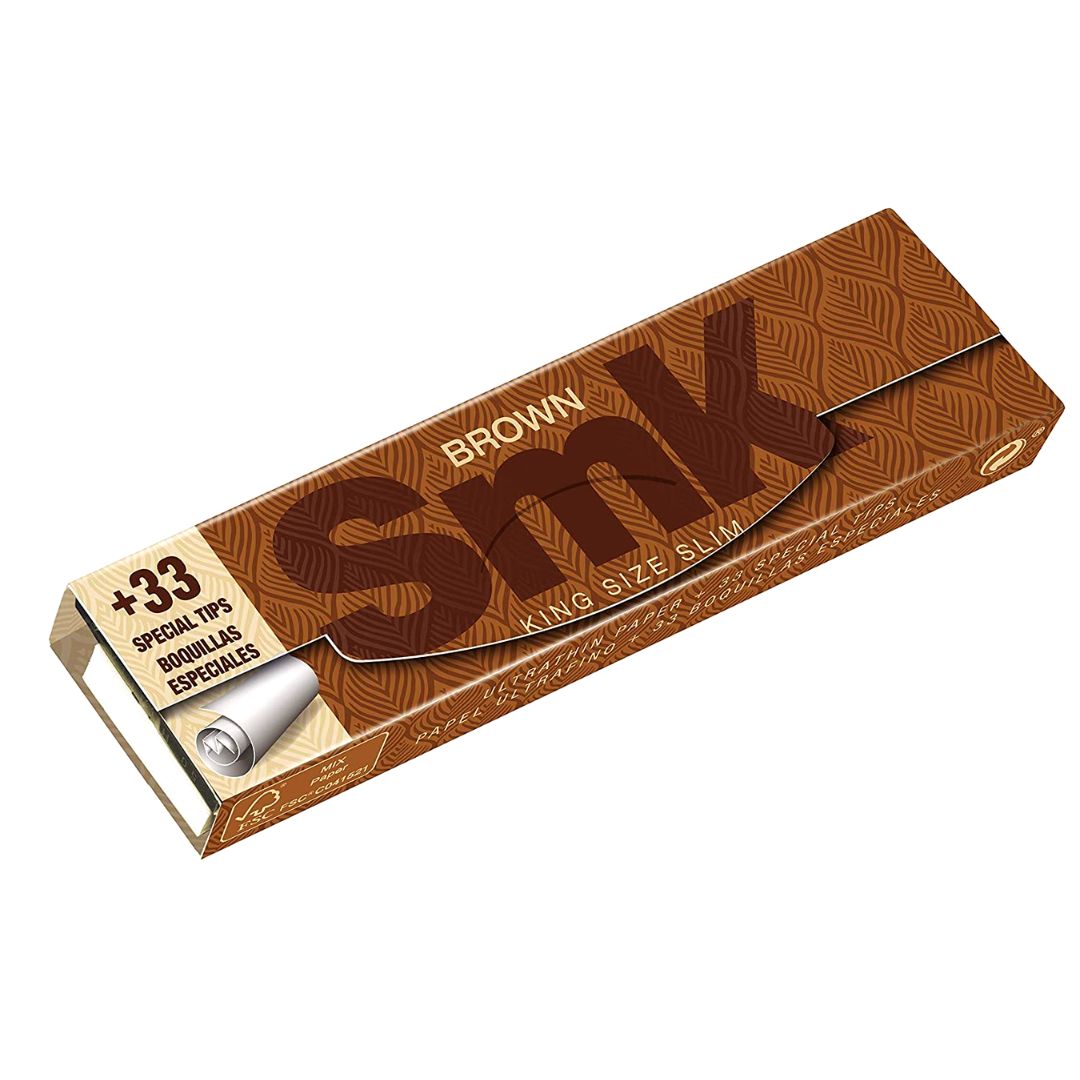 SMK King Size With Filter Borwn Paper – HABITS