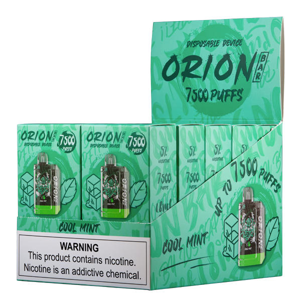 Orion bar Cool Mint 5% 7500 Puff
