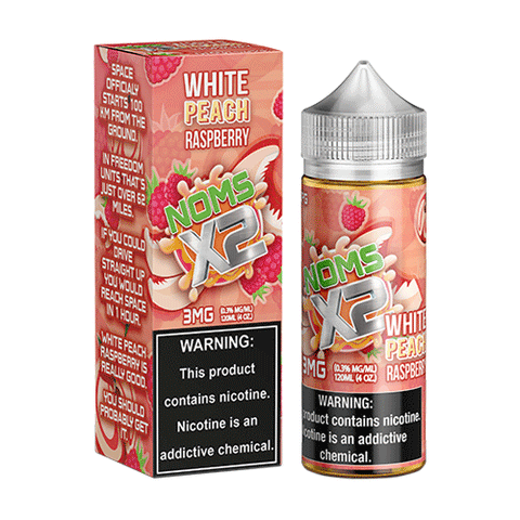 Noms X2 - White Peach Raspberry 100ml