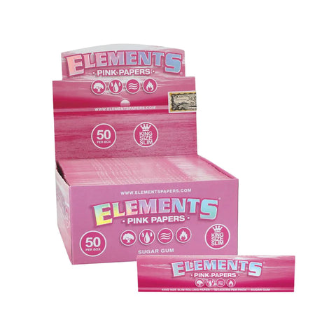 Element King Size Slim Pink Paper