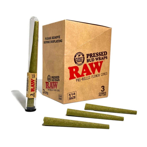 Raw Pressed Bud Wraps 1 1/4