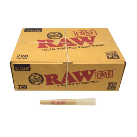 Raw 70/45 20pk Cones
