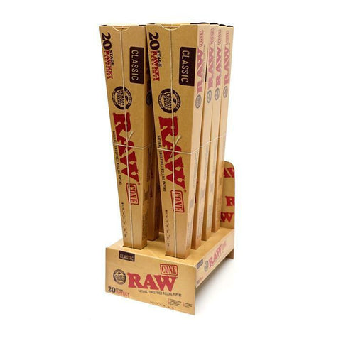 Raw Classic 20 Stage Rawket Launcher Cones