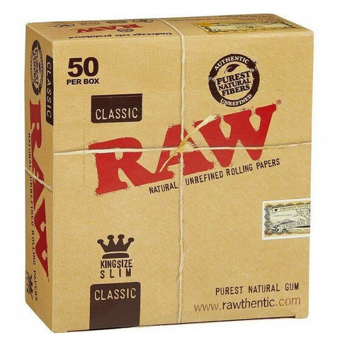 Raw Classic King Size Slim Paper