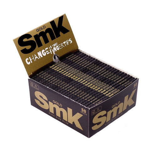 SMK Gold King Size Paper With Tips