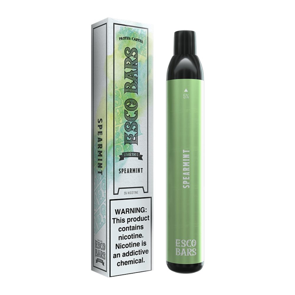 EscoBar Spearmint 5% 2500 Puff HABITS EscoBar Spearmint 5% 2500 Puff HABITS