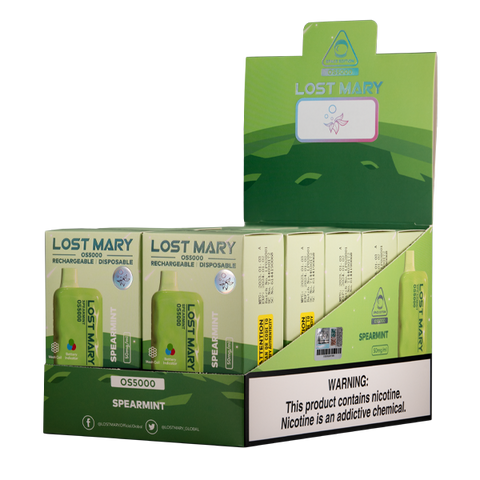 Lost Mary OS5000 Spearmint 5% 5000 Puff