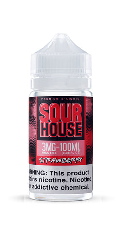 Sour House - Strawberry 100ml